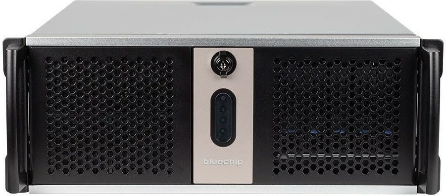 Server bluechip SERVERline R34301s, AMD EPYC 4124P, 32GB RAM, 2x480GB SSD, Rack 4HE