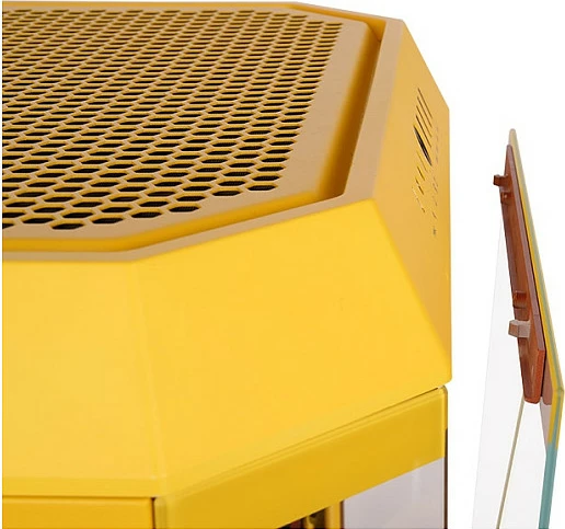 Kasë Thermaltake The Tower 600, Midi Tower, Tempered Glass, RGB, USB 3.2, Butter Caramel e verdhë