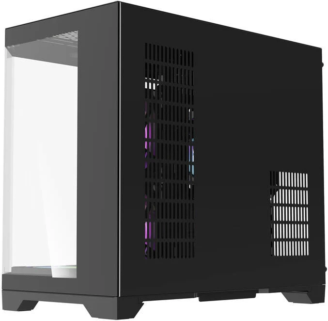 Kasë Darkflash FT418 me 6 ventilatorë aRGB, Mini Tower, e zezë