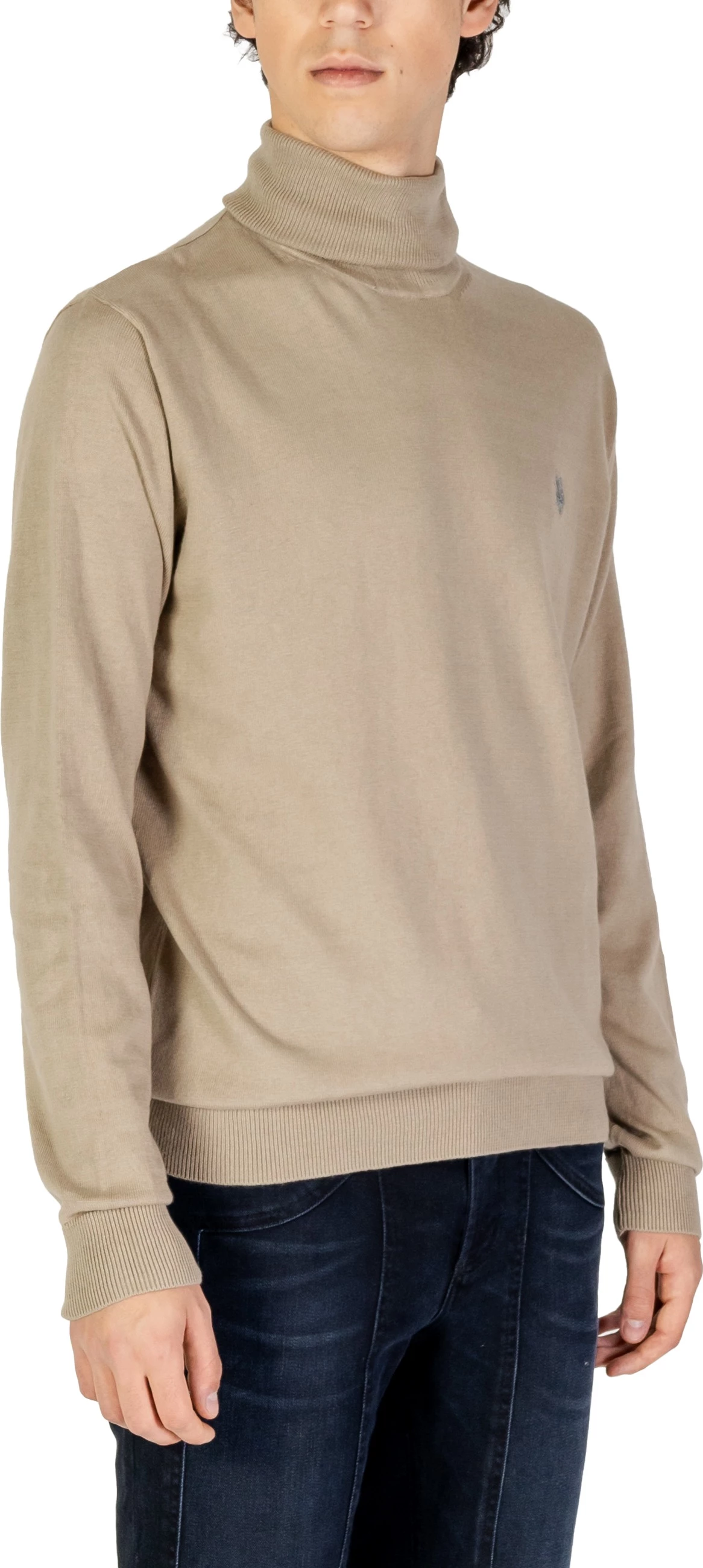 Xhemper me golf për meshkuj U.S. Polo Assn. US40 173008, bezhë e çelët [Madhësia: XL]