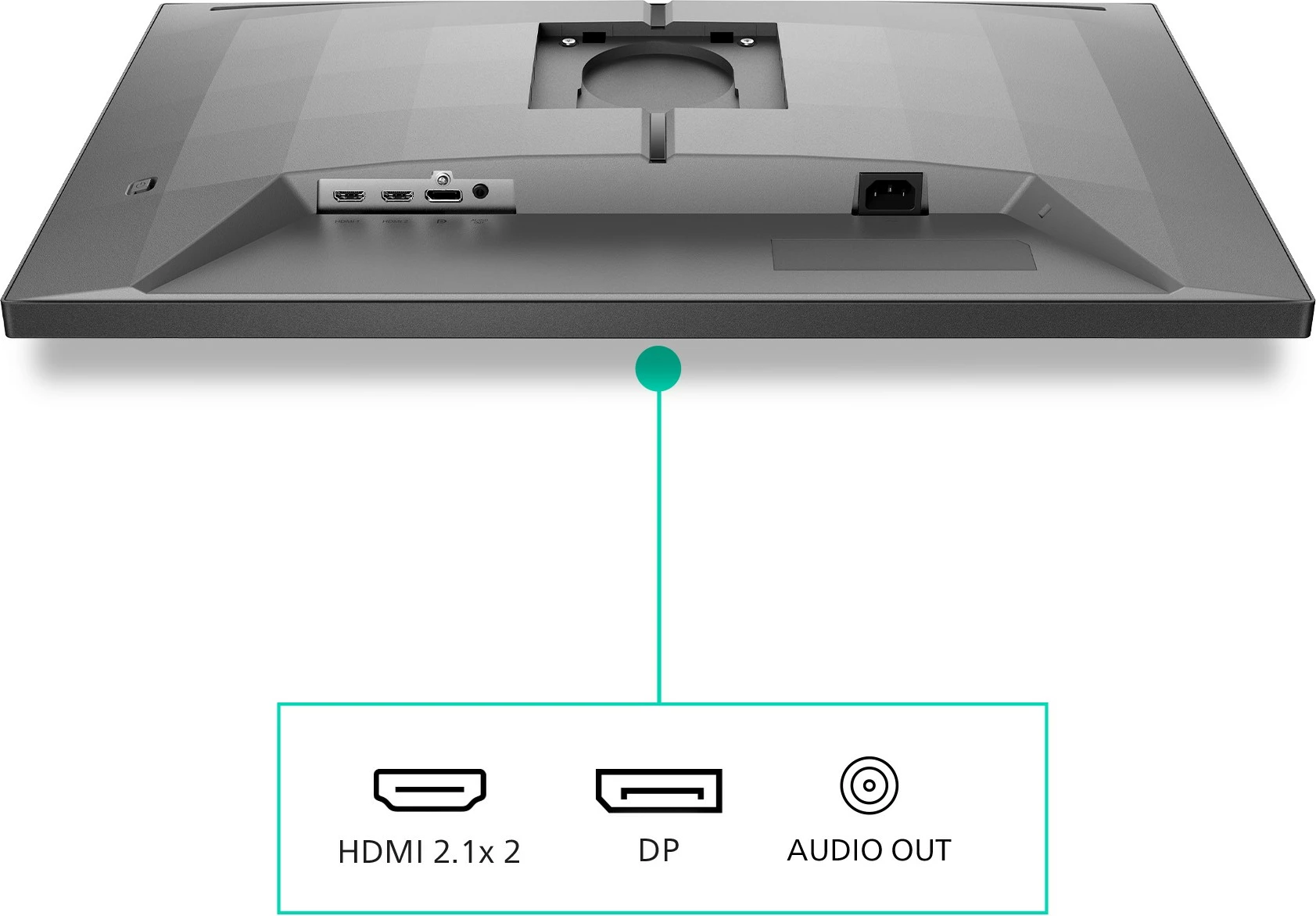 Monitor Philips 27M2N3800A/00, 27 inç, QHD 2560x1440, 0.5ms, 2xHDMI, DP, USB