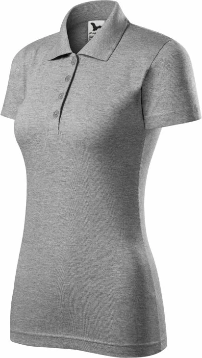 Polo maicë Malfini për femra, gri [Madhësia: XS]