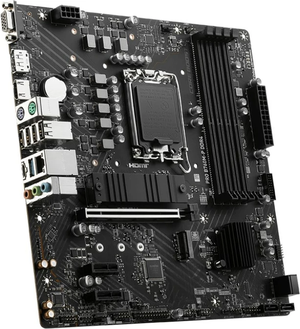 Pllaka amë MSI PRO B760M-P DDR4 Intel B760 LGA 1700 micro ATX