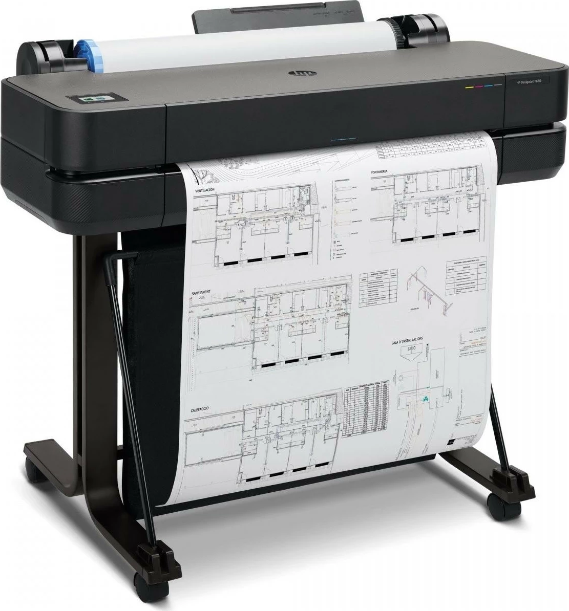 Ploter HP DesignJet T630 24-in, ngjyrë e zezë