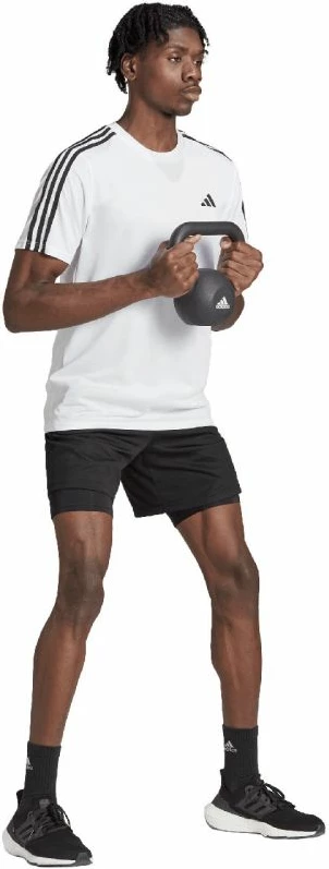 Maicë stërvitore adidas për meshkuj, e bardhë