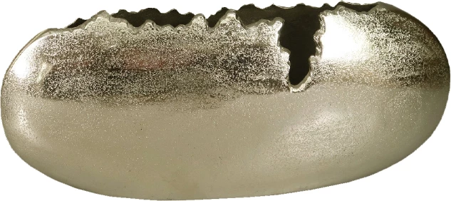 Vazo dekorative VAGOTT, alumin, ngjyrë ari, 42x10x19 cm