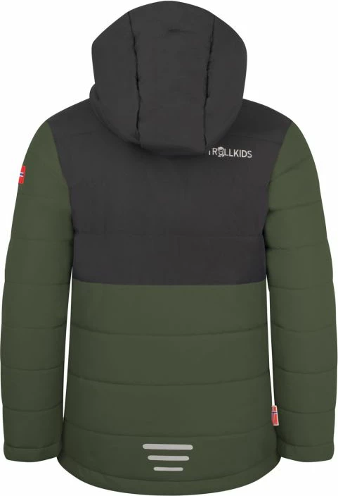 Jakne për fëmijë Trollkids, e gjelbër