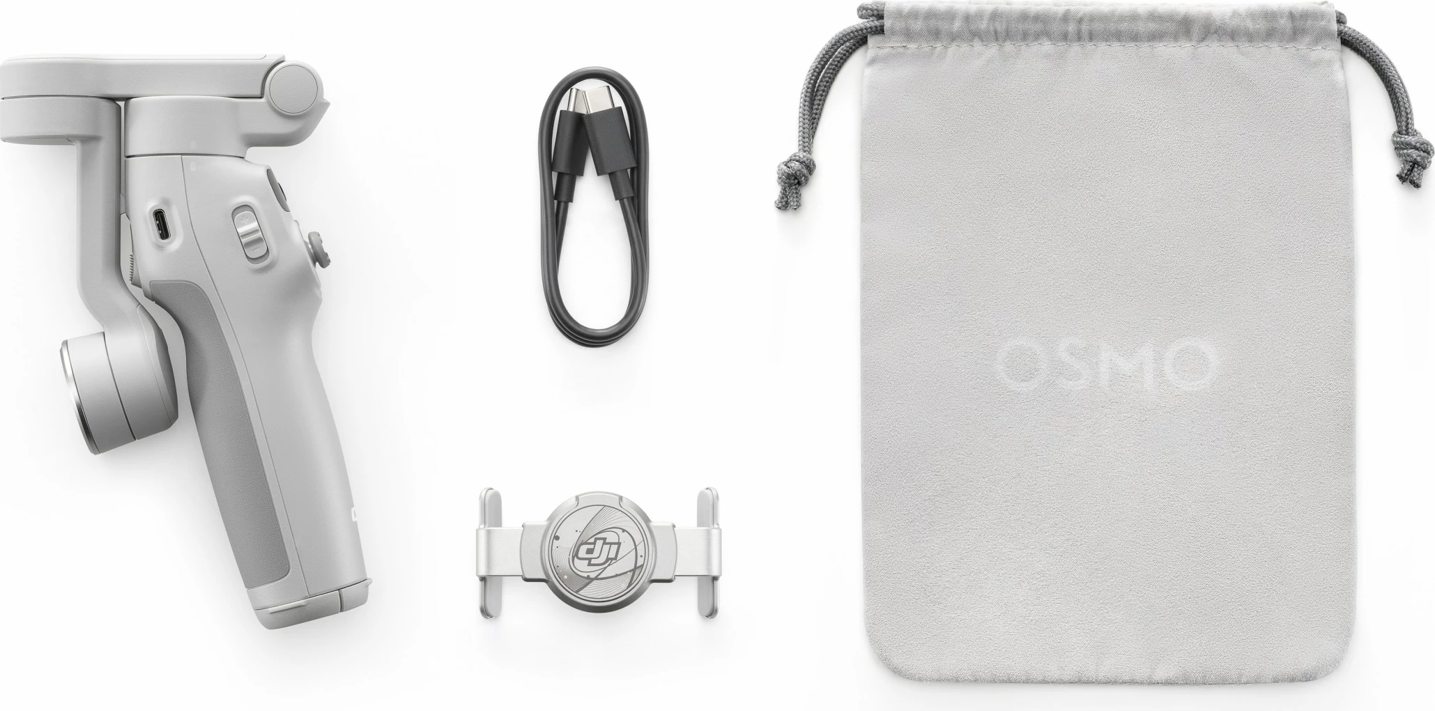 Stabilizator për celular DJI Osmo Mobile 7, i bardhë