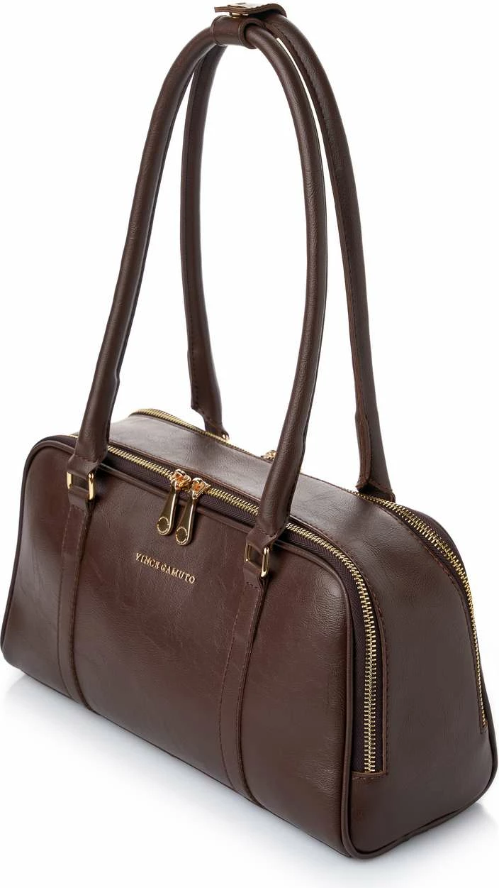 Çantë krahu Vince Camuto Forli, ngjyrë çokollatë