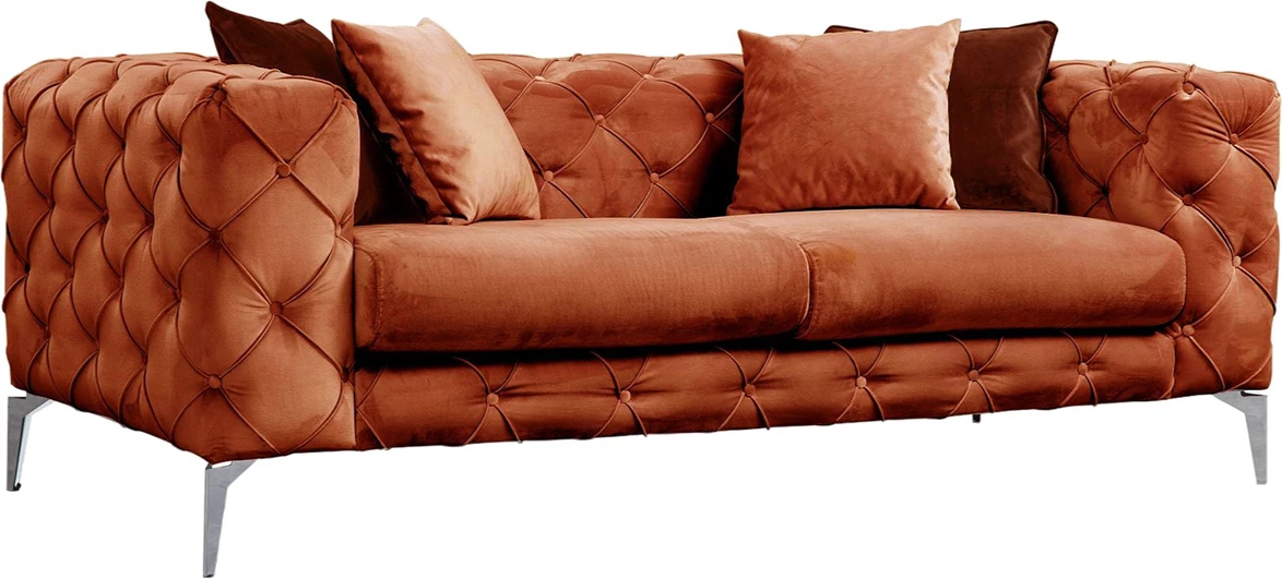 Divan dy ulëshe, ngjyrë portokalli, Atelier del Sofa, Como