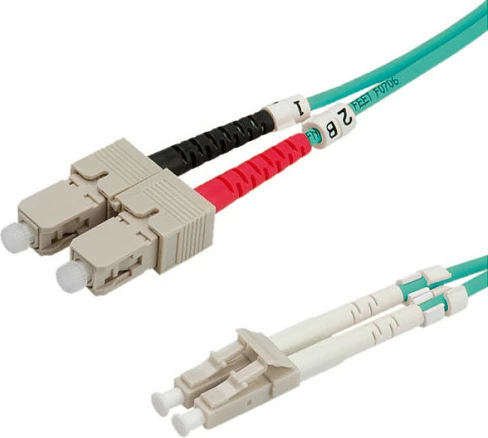 Kabllo fibre optike VALUE LC-SC OM3 2 m, 50/125µm, turkez