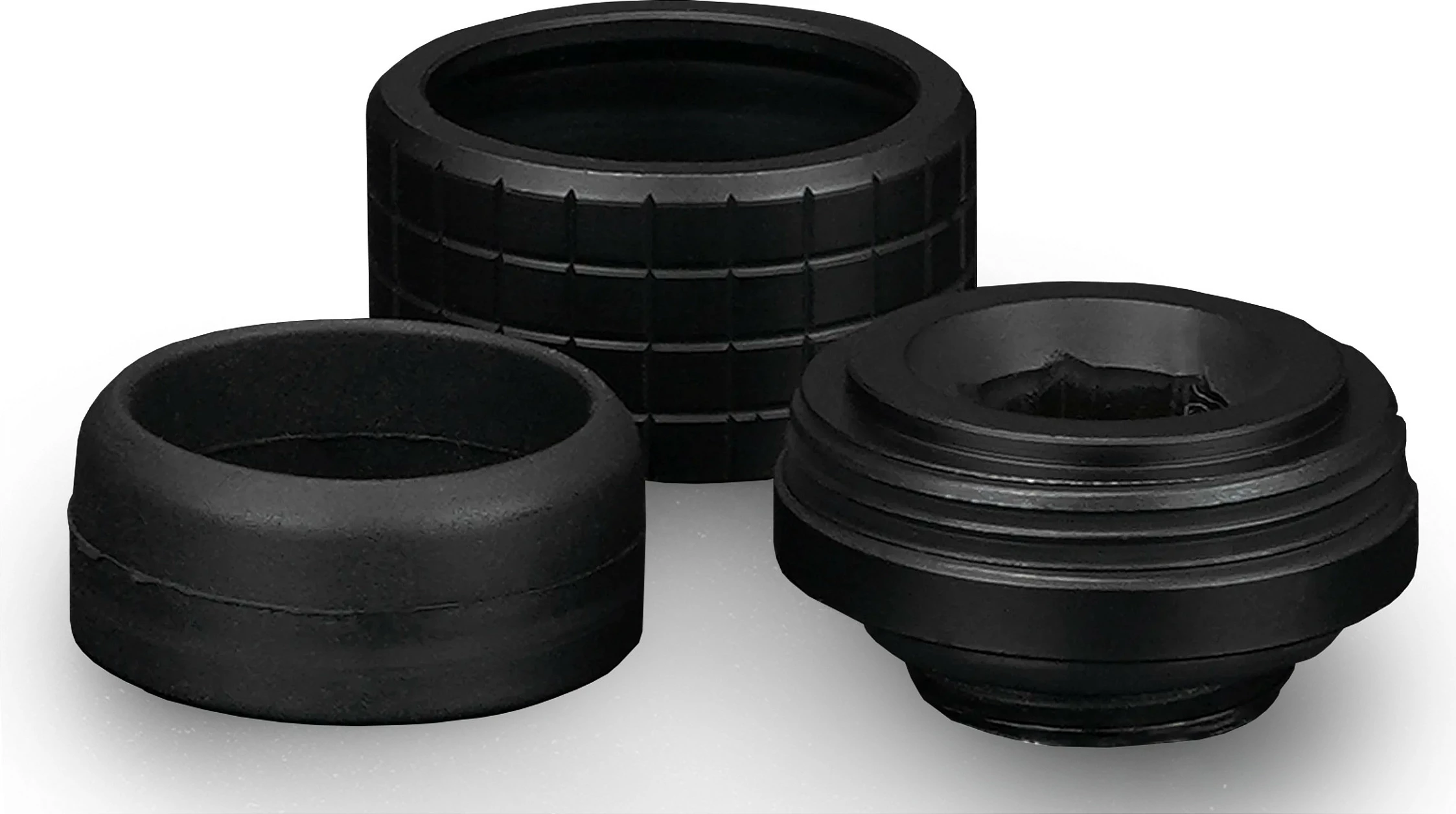Fiting Thermal Grizzly DeltaMate HT16, për hard tube 16mm, i zi