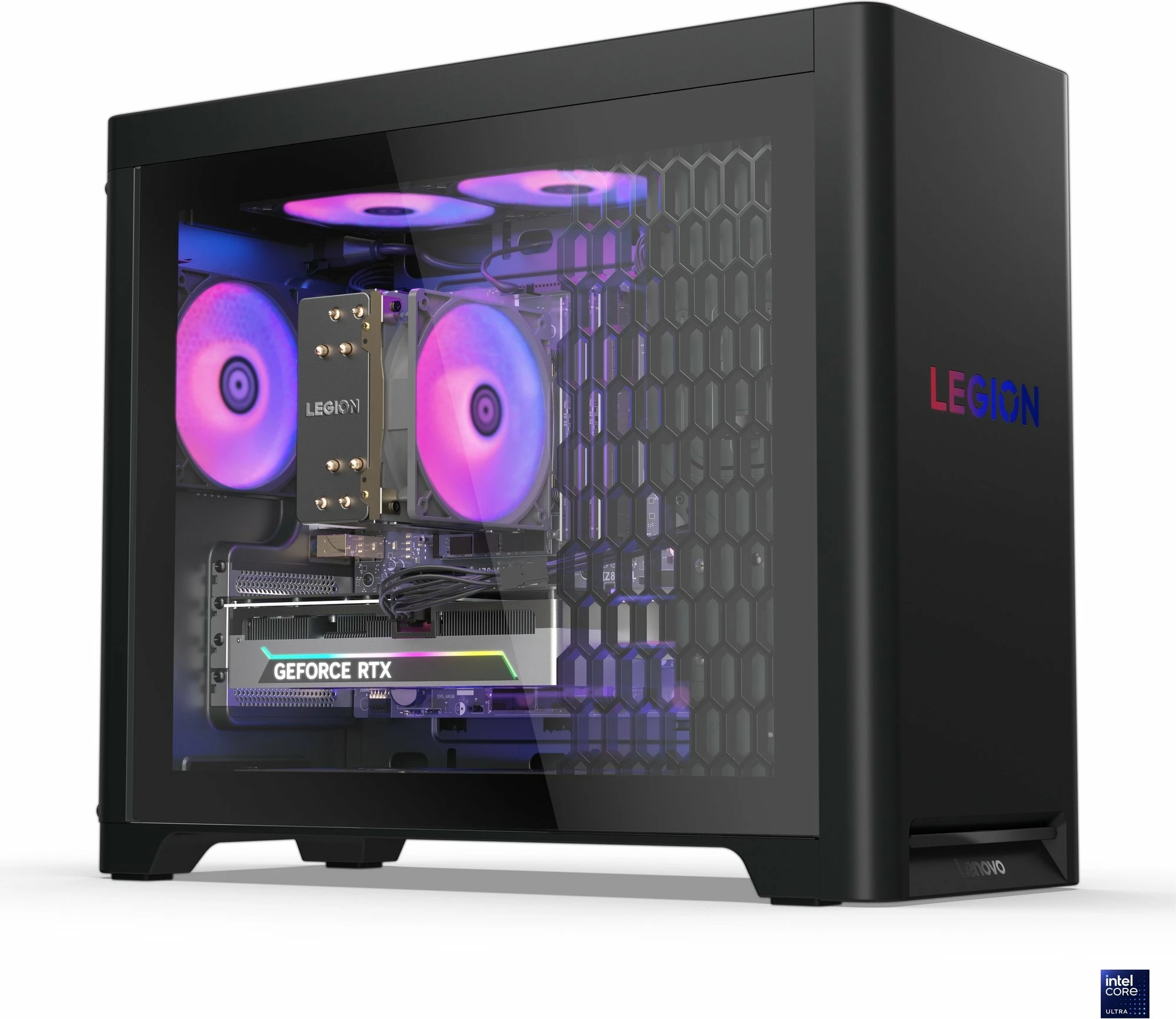 Kompjuter Lenovo Legion T5 30IAS10, Core Ultra 5 225, 32GB DDR5, RTX 5060 8GB, SSD 1TB NVMe, Windows 11 Home, i zi