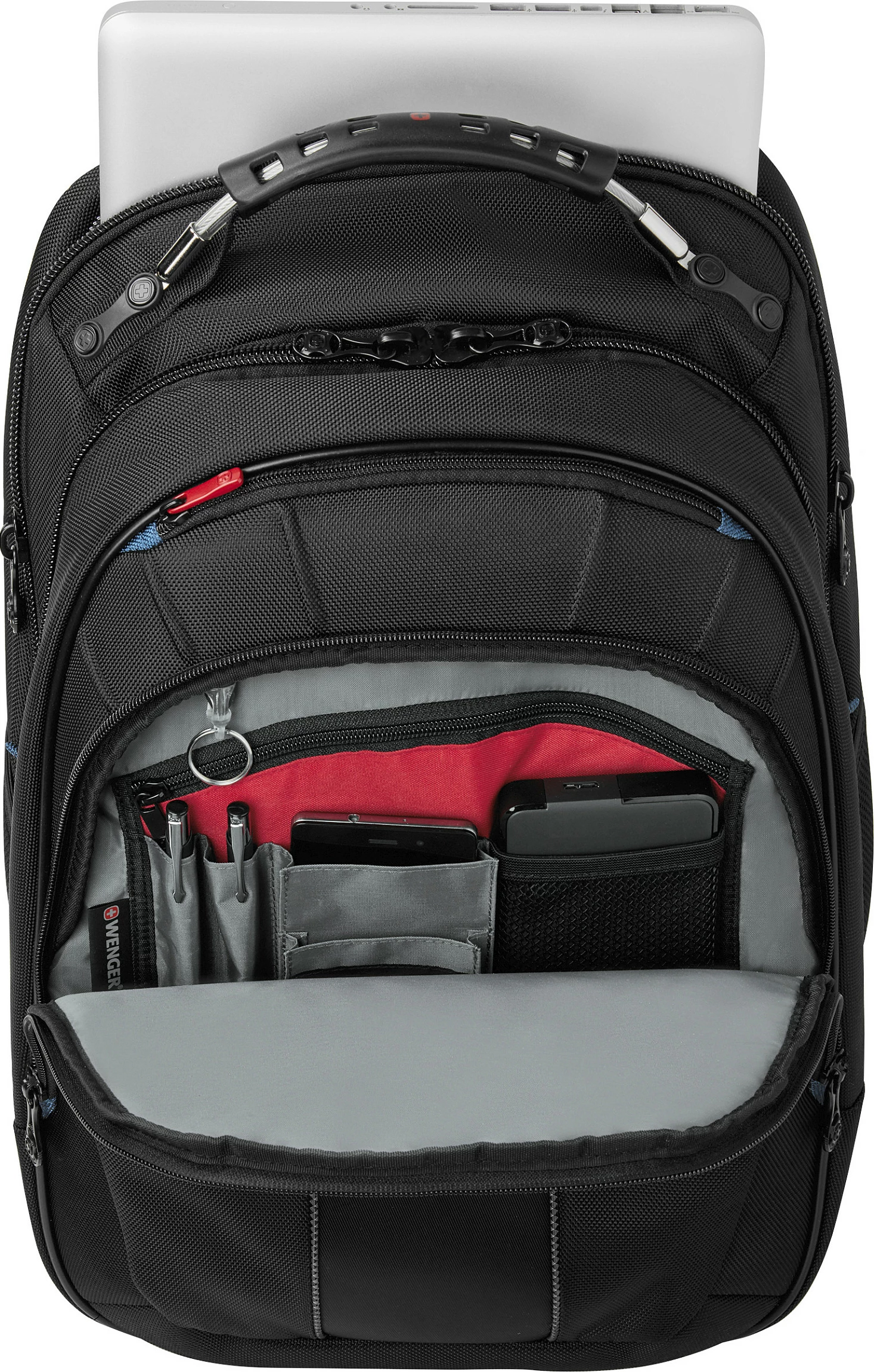 Çantë shpine për laptop Wenger/SwissGear 600637, 17", 30 L, e zezë