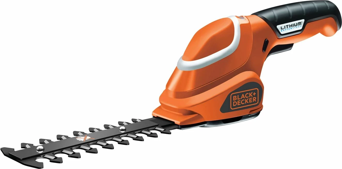 Gërshërë aku për gardh Black&Decker GSL300 3.6 V, portokalli/zi