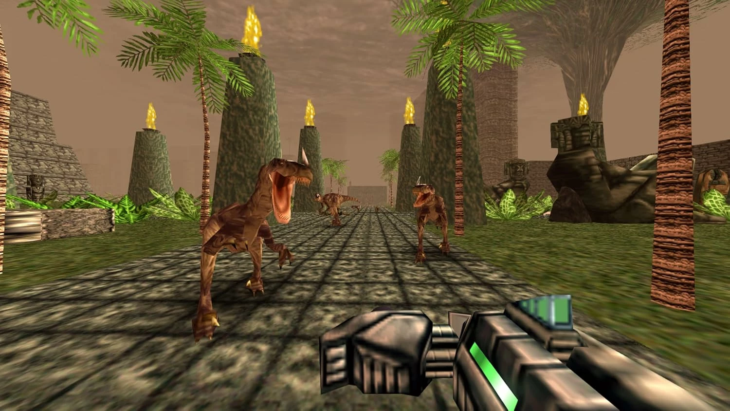 Lojë PS5 Atari Turok Trilogy Bundle, trilogji FPS e remasteruar, PEGI 18, paketë me 3 lojëra