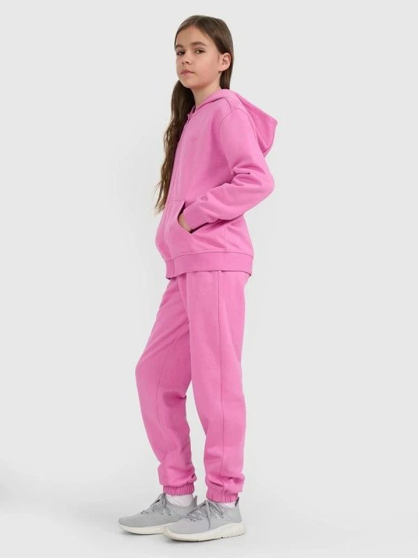 Pantallona sportive për fëmijë 4F, gri