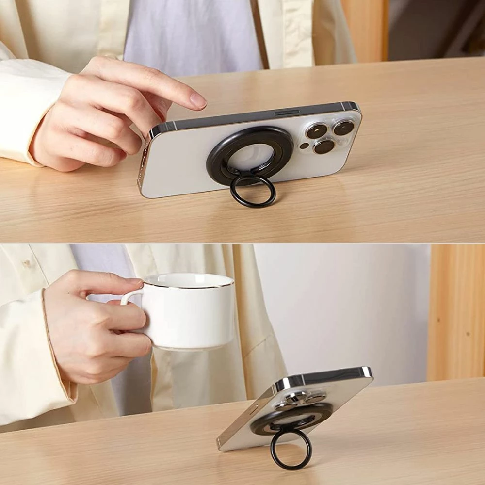 Mbështjellës magnetik për telefon Tech-Protect MMR100 me MagSafe, Gri