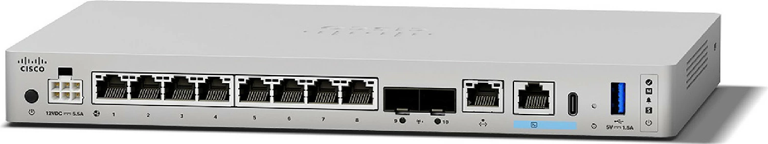 Firewall Cisco Secure Firewall 1220CX, appliance kompakte, 2x SFP+ uplink