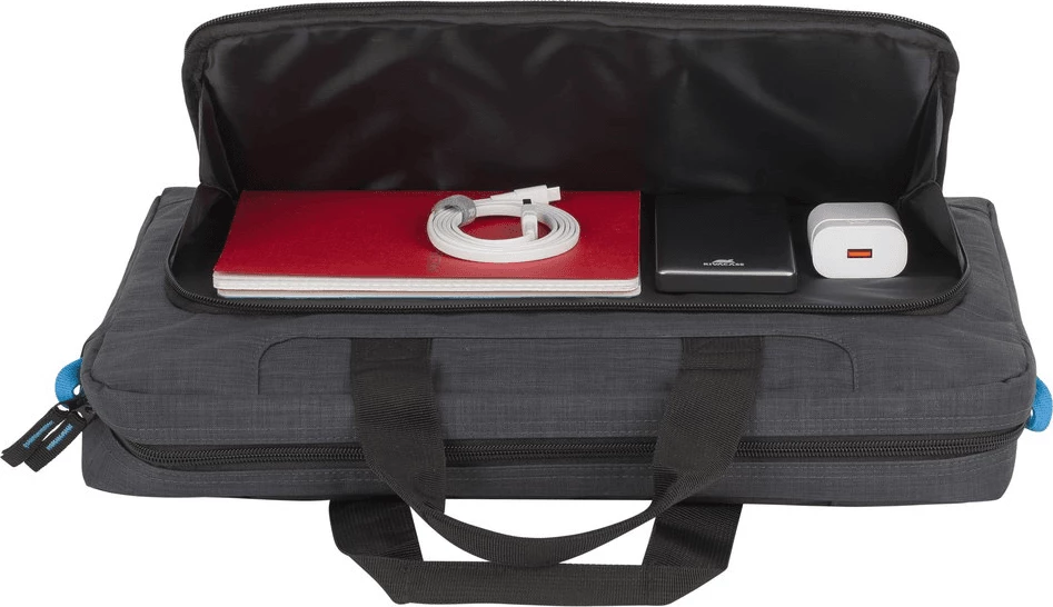 Çantë laptopi RIVACASE 8058 17.3" me Maus pa kabllo, e zezë (bundle)