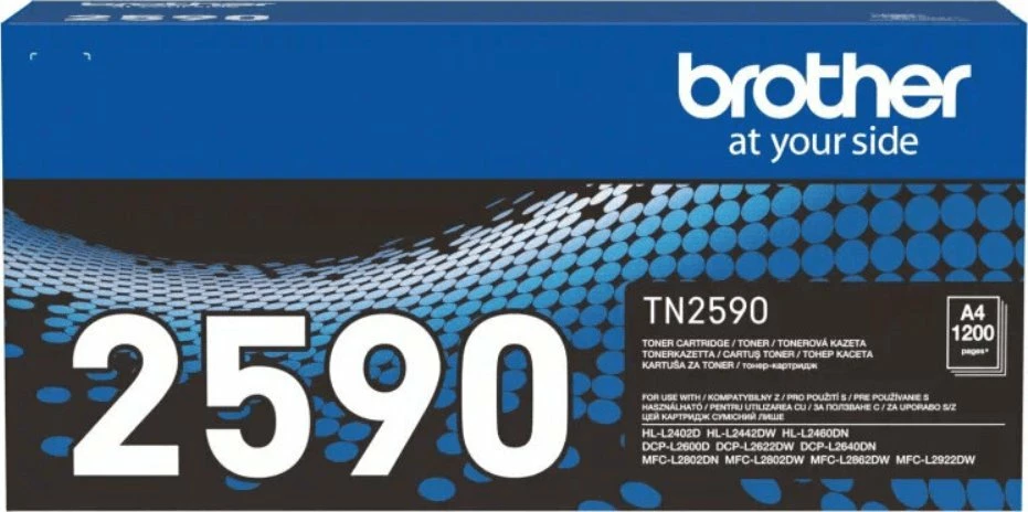 Toner Brother TN-2590, original, i zi