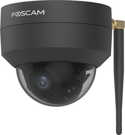 Kamerë sigurie IP Foscam D4Z, dome, PTZ, 4X zoom, 2.4/5GHz Wi-Fi, e zezë