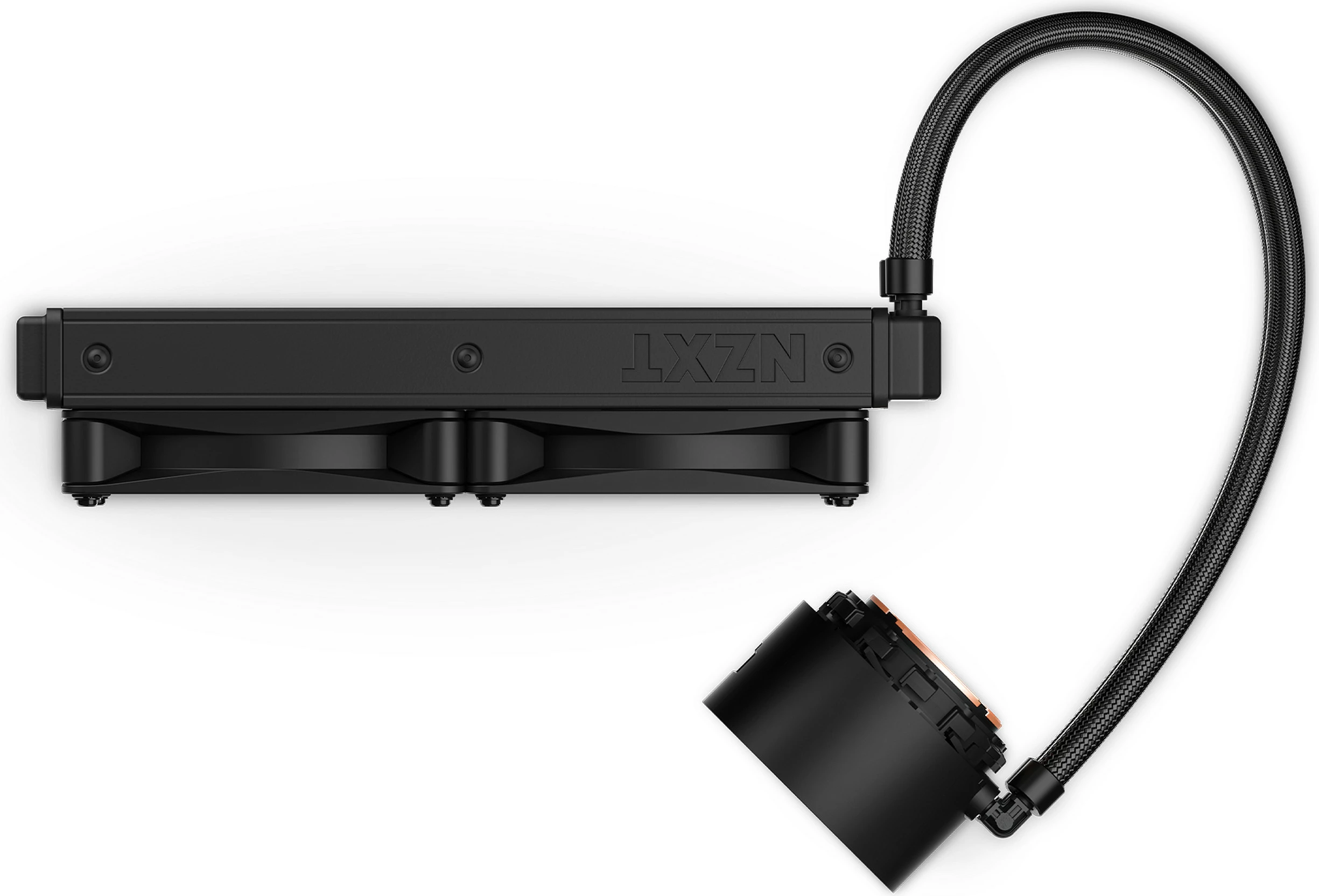 Ftohës uji AIO NZXT Kraken Elite 240 RL-KN24E-B1, ekran TFT-LCD, 2x120mm PWM, i zi