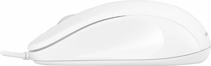Maus Modecom MC-M10 (M-MC-0M10-200), USB, 1000 DPI, optik, i bardhë