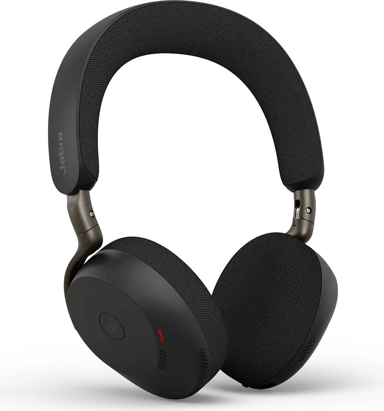 Kufje Jabra Evolve3 75 + MS Link 390c, ANC, Bluetooth 5.3, on-ear, Microsoft Teams, të zeza, set