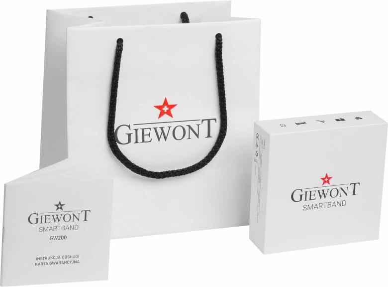 Smartwatch Giewont, zi e kaltër e errët