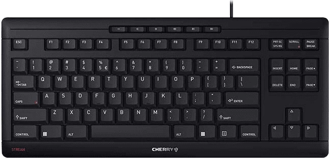 Tastierë, Cherry, JK-8600EU-2, US-International layout, e zezë