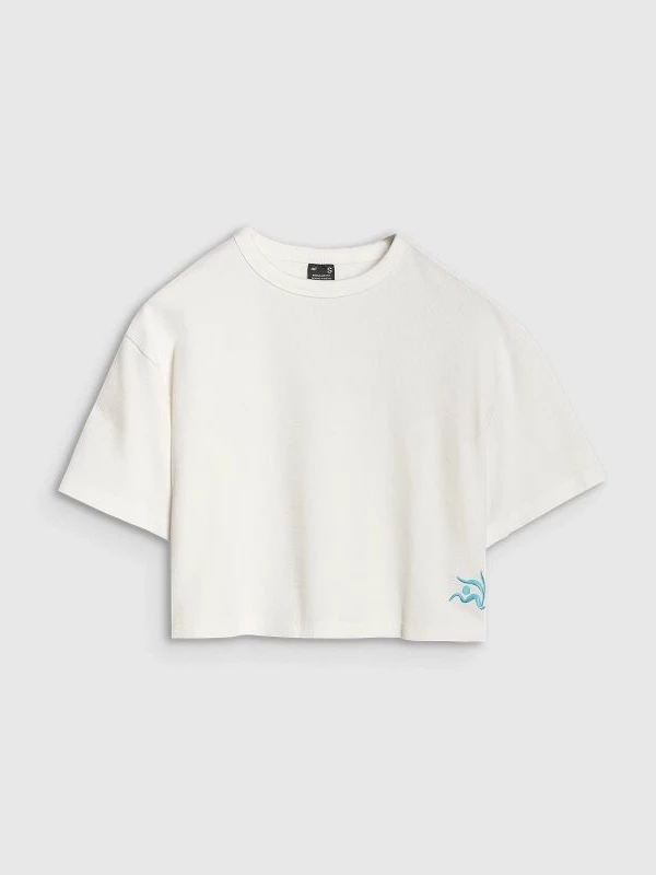 Maicë crop top për femra 4F