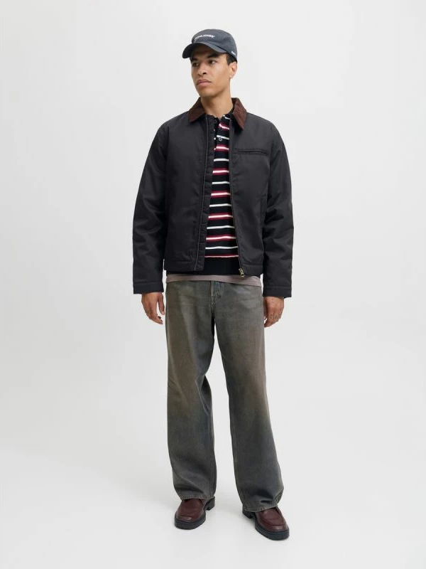 Jakne për meshkuj Jack&Jones, e zezë [Madhësia: S]