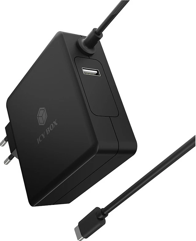 Karikues ICY BOX IB-PS101-PD, 90W, USB C, i zi