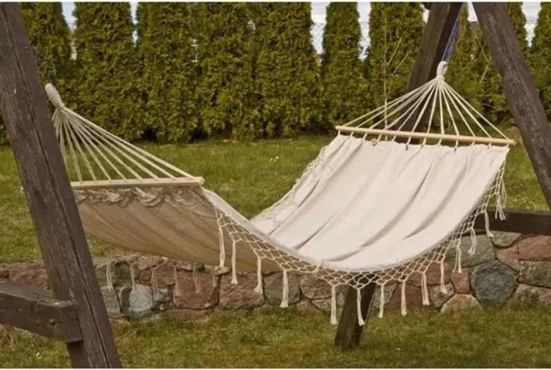 Hamak për dy persona Inny, bezhë