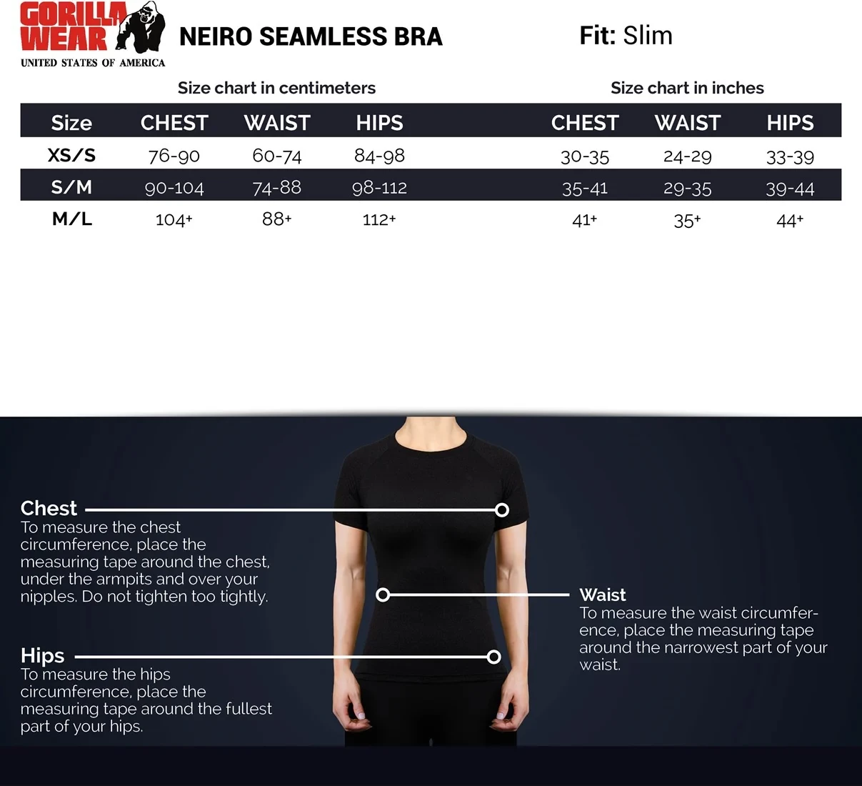 Neiro Seamless Bra - Black [Madhësia: XS/S]