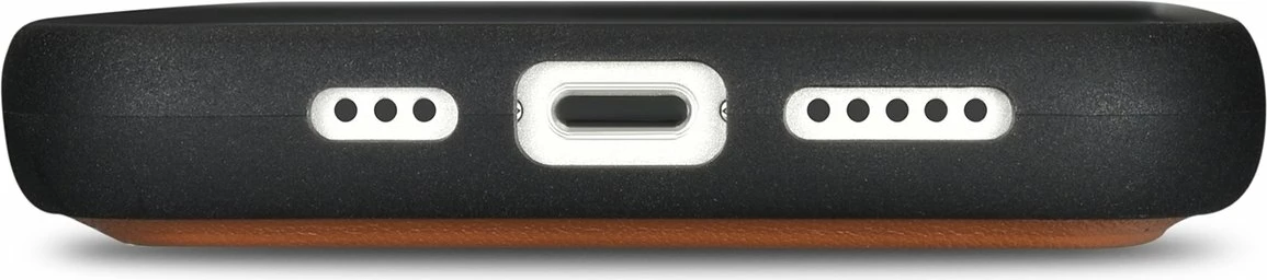 Mbështjellës iCarer Wallet Case 2in1 për iPhone 14, lëkurë, Anti-RFID, Kafe