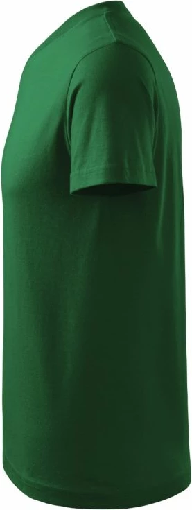 Maicë Malfini me gjatësi të shkurtër për meshkuj, ngjyrë e gjelbër e errët