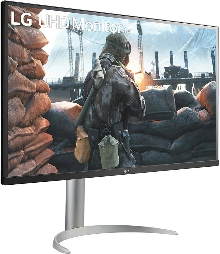 Monitor LG 27BP55U-B 27 inç 4K Ultra HD LED, Pearl Silver