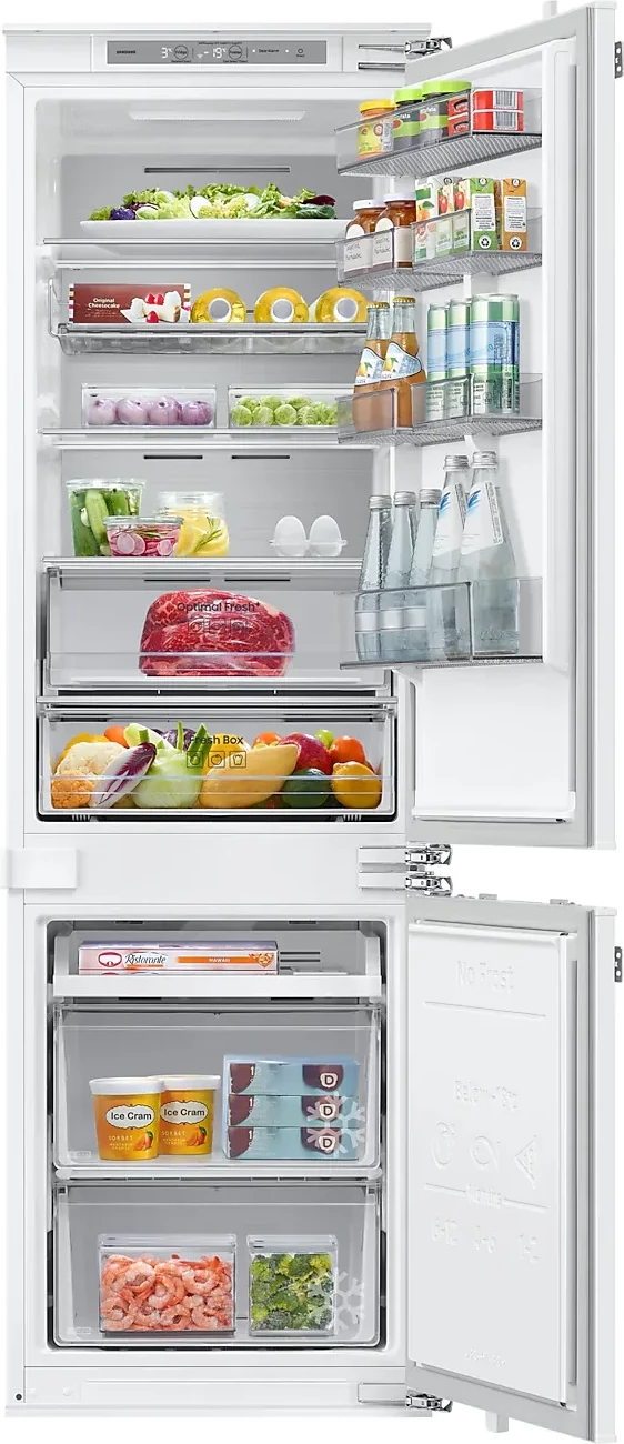 Frigorifer i integrueshëm, Samsung BRB80F26ADF0EO, 177.5 x 54 cm, ngrirës poshtë, klasa energjike E