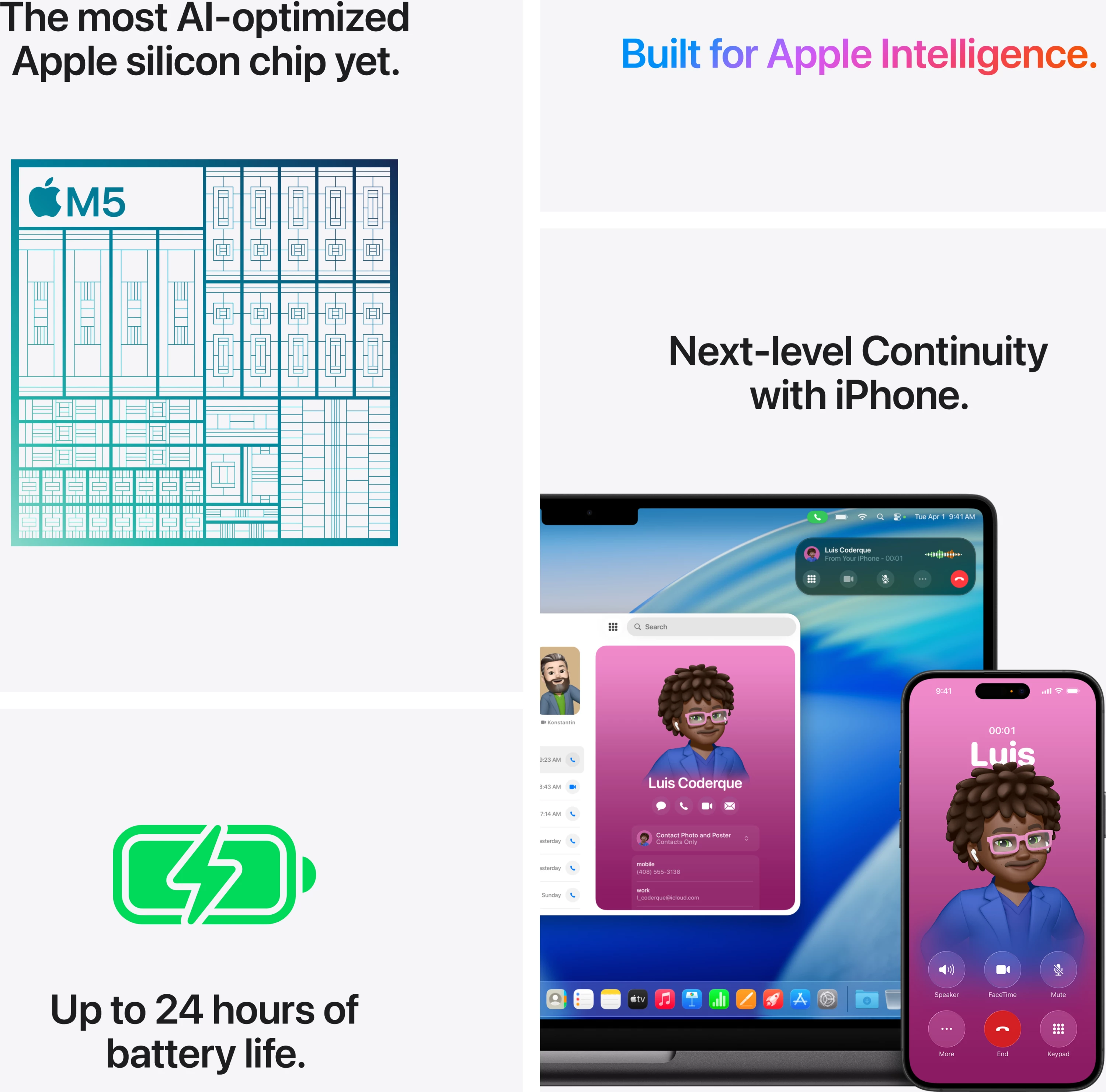 Apple MacBook Pro, 14", M5 10-core, 16GB, 512GB, 10-core GPU, Space Black