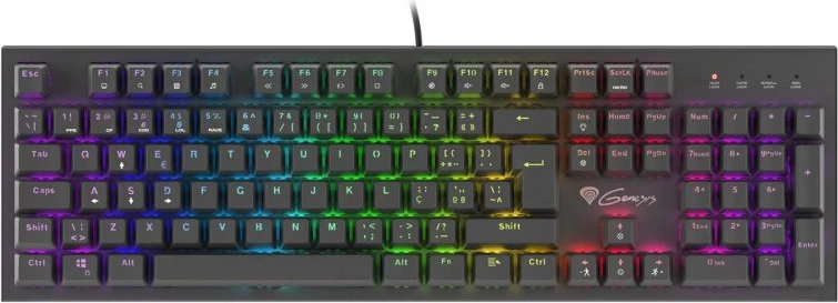 Tastierë mekanike gaming Genesis THOR 300, e zezë