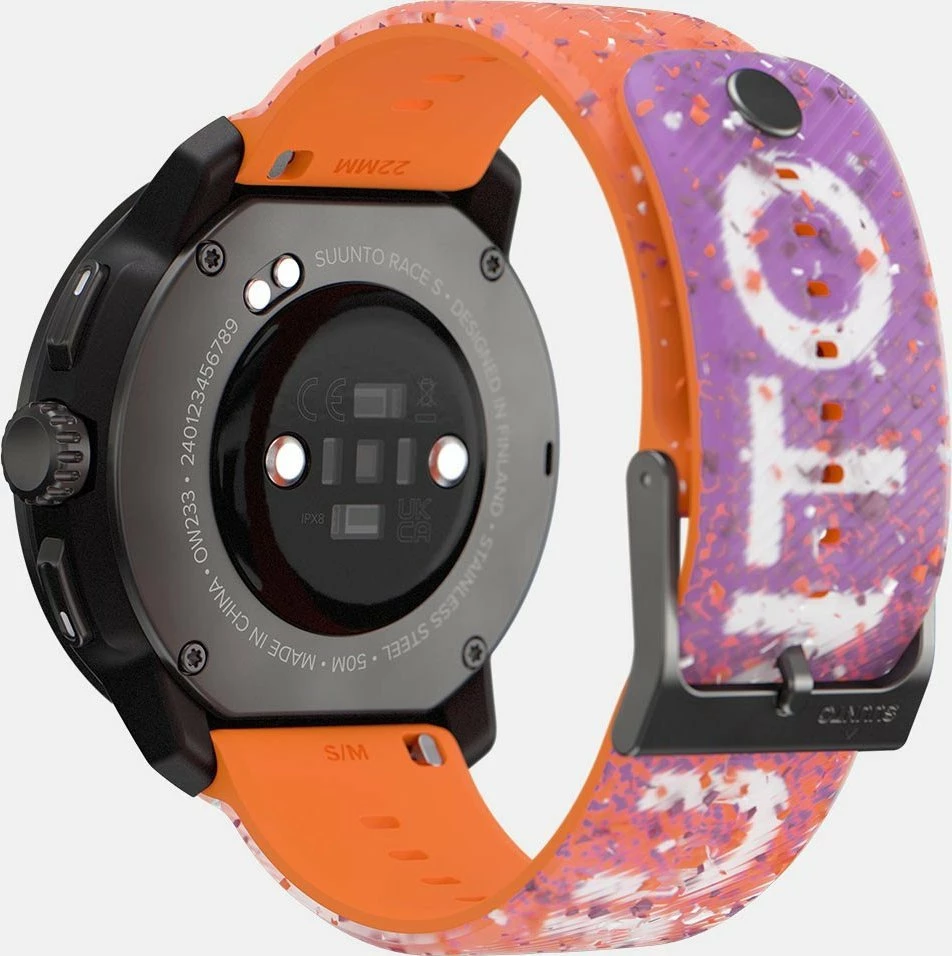 Smartwatch Suunto Race S SS051016000 AMOLED GPS 45mm 5ATM portokalli