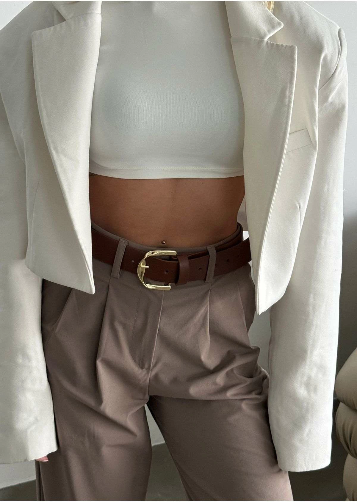 Rrip Jumeon, ngjyrë kafe, BELT-K01X