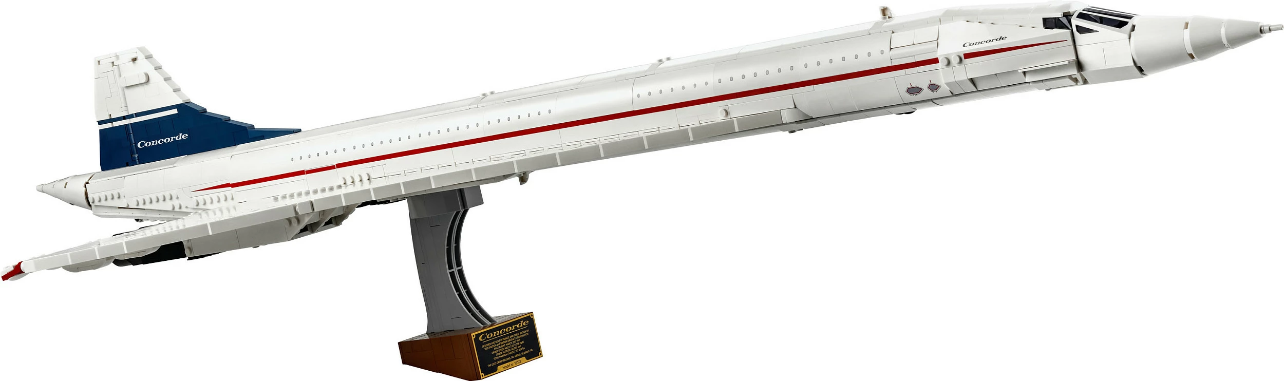 Set ndërtimi LEGO ICONS Concorde, 2083 pjesë, shumëngjyrësh