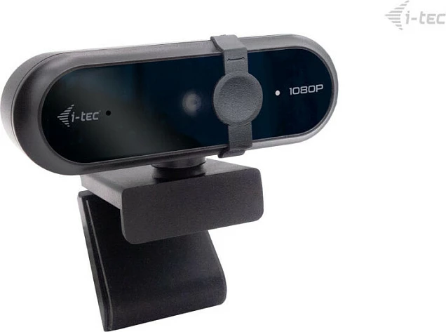 Webcam i-tec SOLOMON 100, Full HD 1080p, 2MP, USB, mikrofon, e zezë