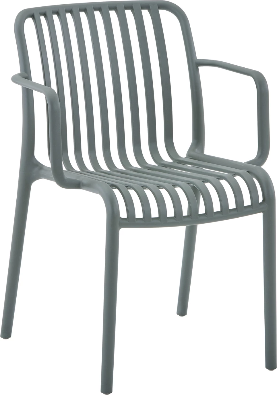 Karrige për jashtë CONVEE FH6105.07 polipropileni, ngjyrë ulliri e errët, 55x56x79H cm