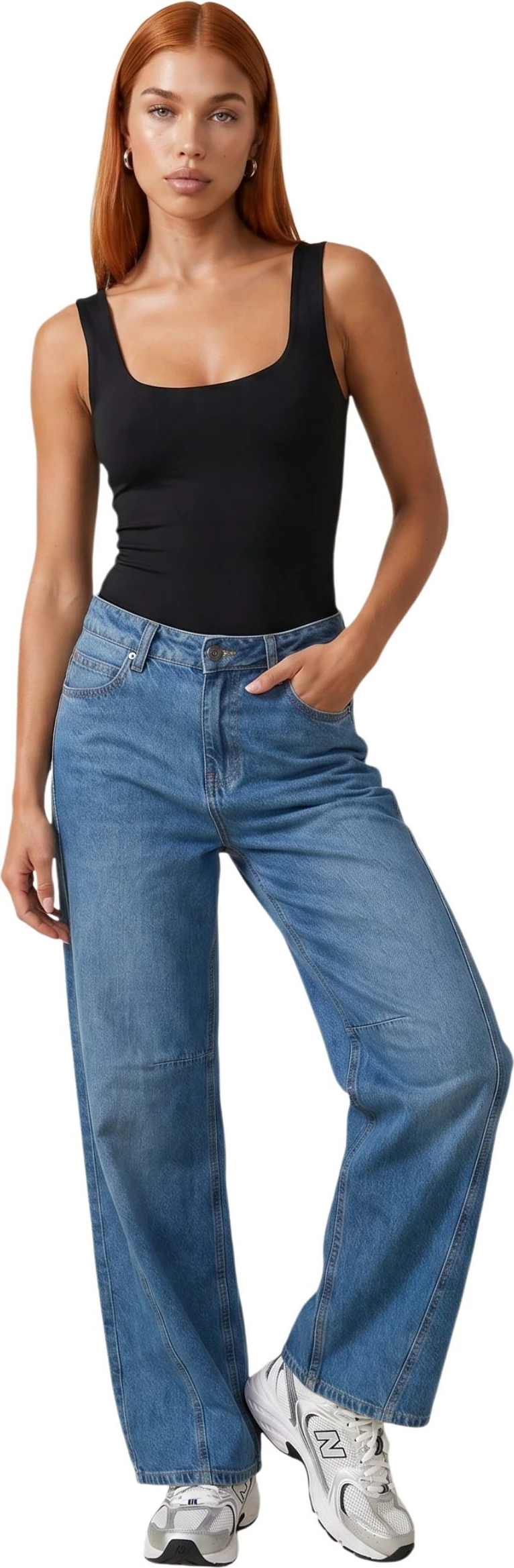 Body për femra I am 26512, i zi [Madhësia: M]