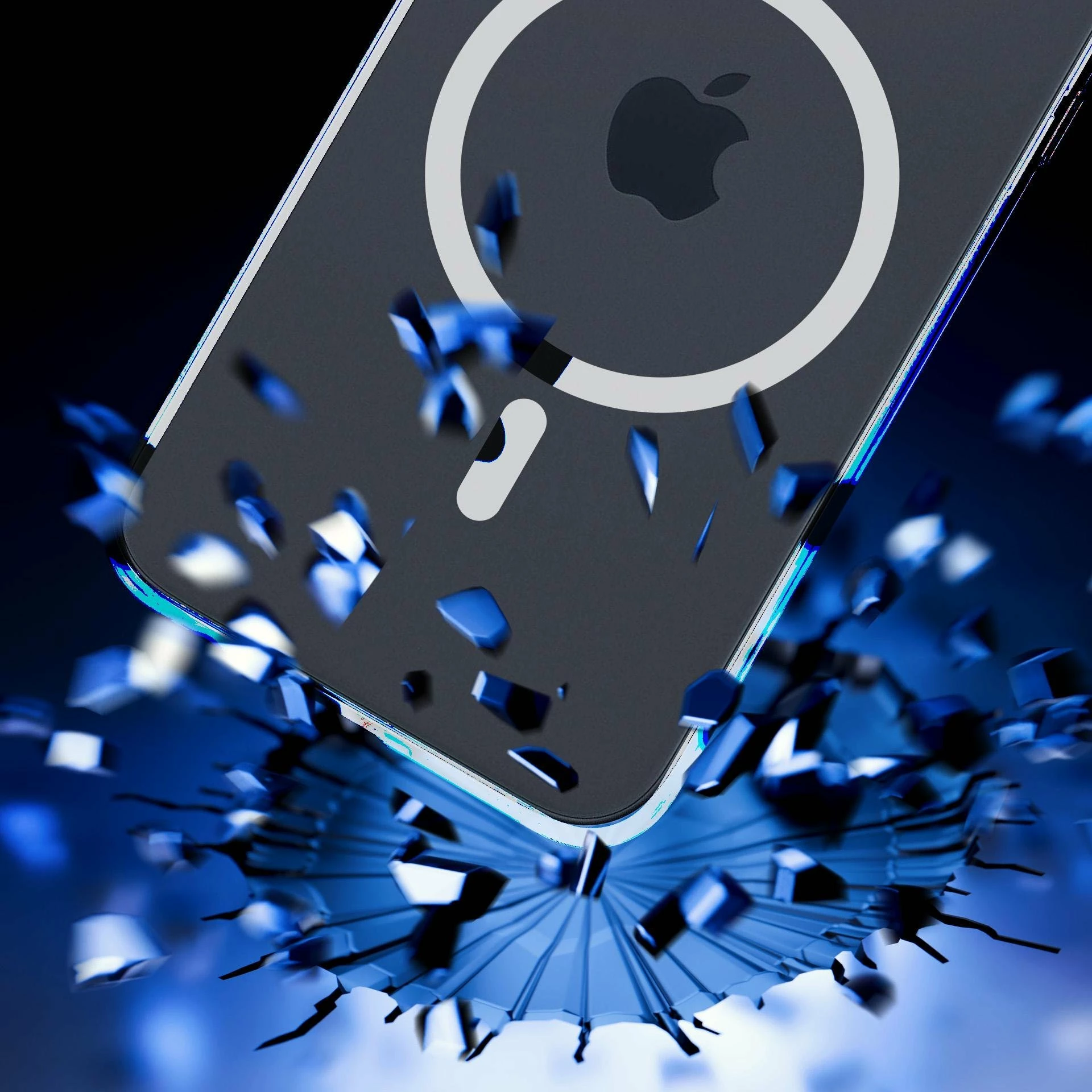 Mbështjellës 3MK Clear MagCase për Apple iPhone 15, transparent