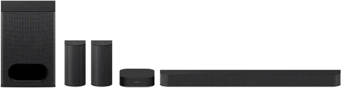 Sistem home theater, Sony, HTS60.CEL BRAVIA Theater System 6, 5.1-kanal 10 altoparlantë, Dolby Atmos DTS:X, 1000 W, Bluetooth HDMI eARC, i zi